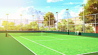 Профессиональное покрытие для теннисного корта