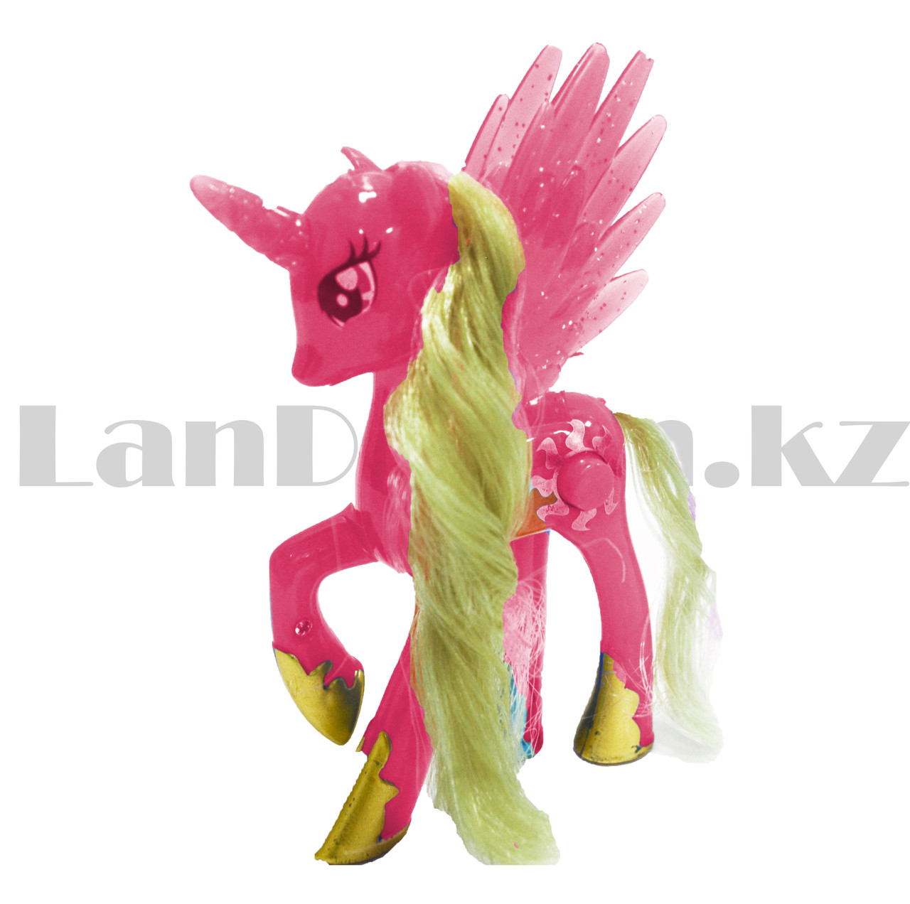 Набор фигурок Мой маленький пони "My little Pony" со световым эффектом розовая - фото 3 - id-p99906766