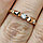Золотое кольцо с бриллиантами 0.095Сt SI1/K, VG - Cut, фото 2
