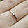 Золотое кольцо с бриллиантами 0.106Сt VS1/L, VG - Cut, фото 9