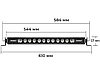 20″ Radiance Plus SR-серия (12 Светодиодов) RGB-W подсветка, фото 5
