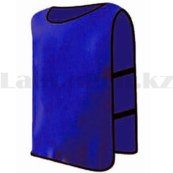 Накидка для футбола манишка GF00252 (размер L) синяя - фото 3 - id-p99913749