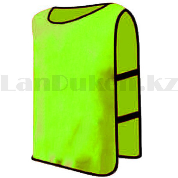 Накидка для футбола манишка GF00252 (размер L) зеленая - фото 3 - id-p99916046