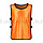 Накидка для футбола манишка GF00252 (размер L) оранжевая, фото 7