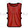 Накидка для футбола манишка GF00252 (размер L) красная, фото 7