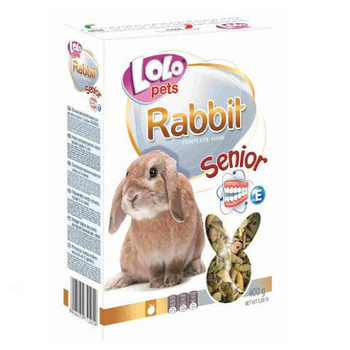 Корм для взрослых кроликов от 5 лет Lolo Pets 400гр