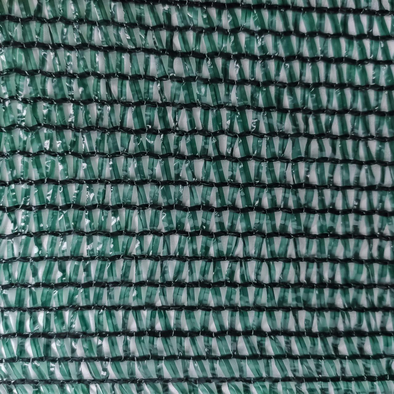 Затеняющая сетка 55% (теневая сетка), размер 3м*10м, упаковка с крепежом - фото 2 - id-p99917415