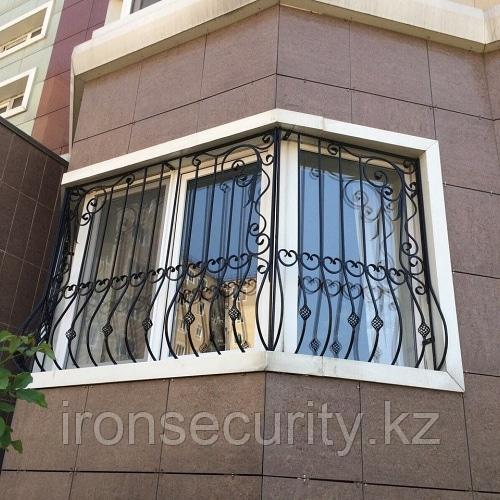 Сварные решетки на окна и балконы в Алматы