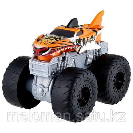 Hot Wheels: Monster Trucks. 1:43 машина со светом и звуком - Tiger Shark