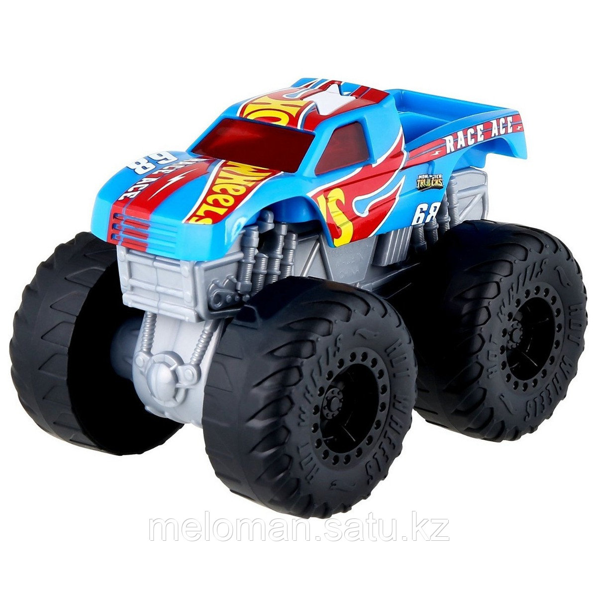 Hot Wheels: Monster Trucks. 1:43 машина со светом и звуком - Race Ace