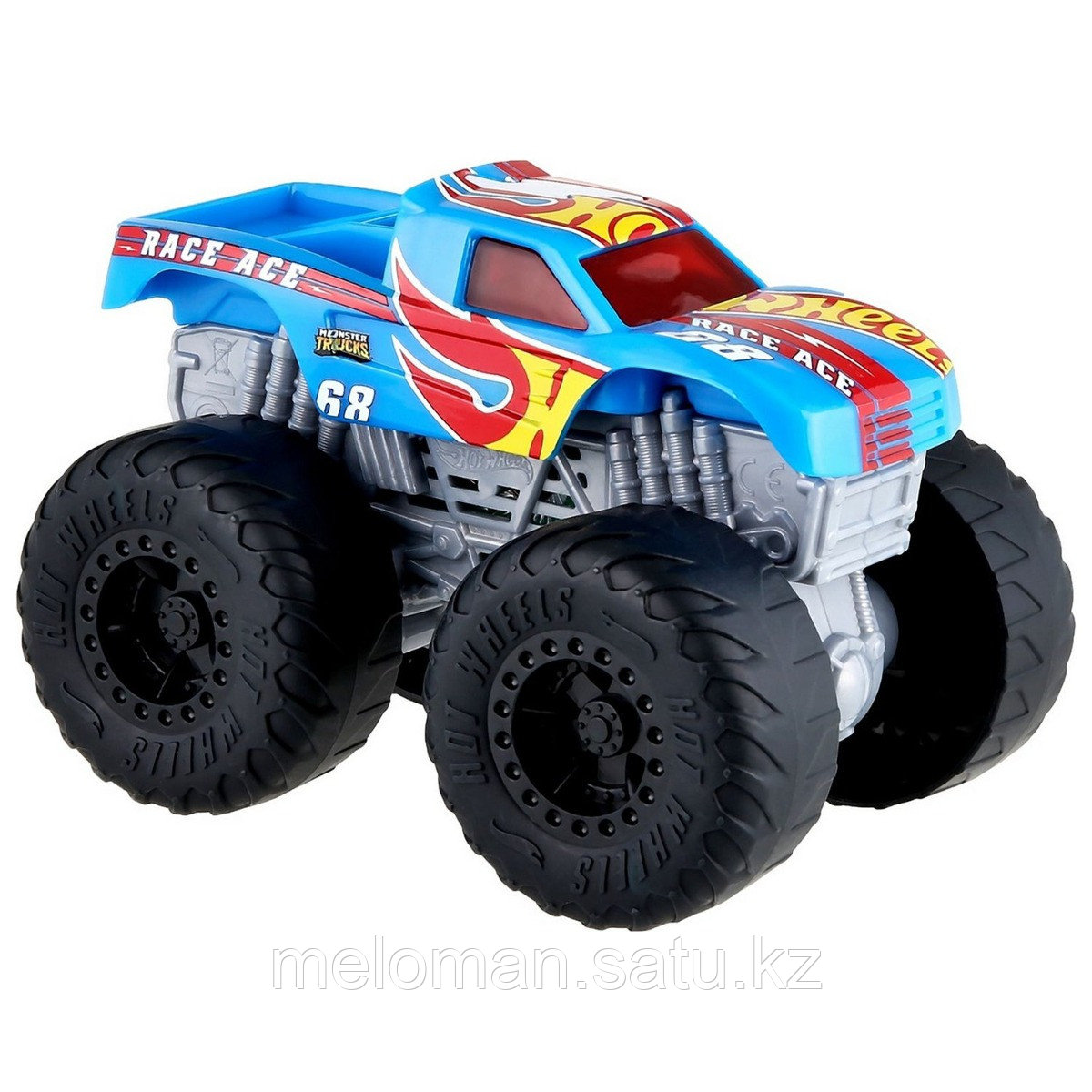 Hot Wheels: Monster Trucks. 1:43 машина со светом и звуком - Race Ace - фото 6 - id-p99923011