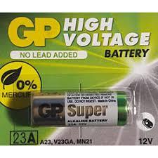Батарейки GP 23A для автосигнализаций алкалиновые 1 штука