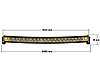 40″ Radiance Curved cерия (21 Светодиод) Янтарная подсветка, фото 2