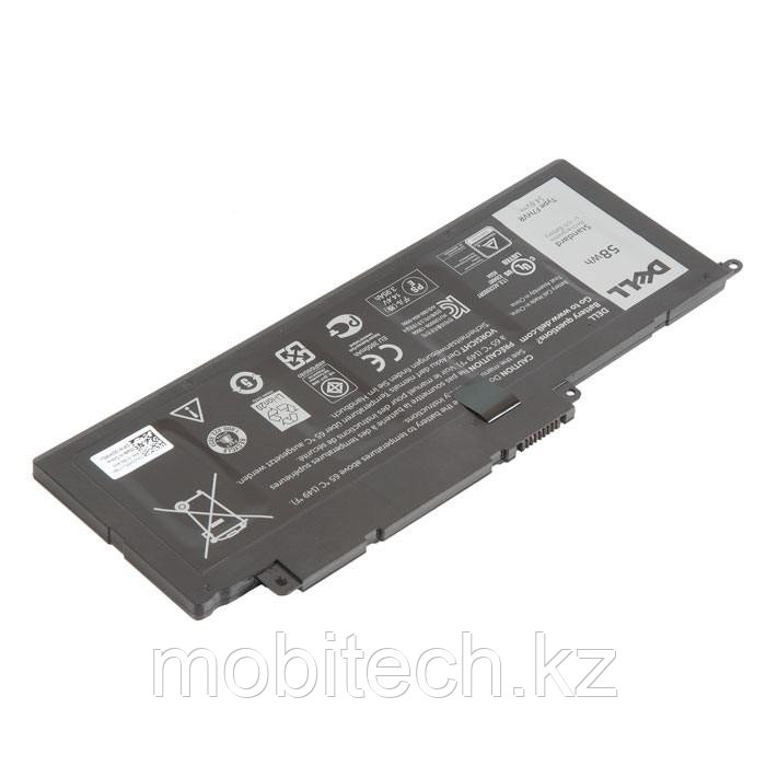 Аккумуляторы Dell F7HVR 14.8V 3705mAh 58Wh Inspiron 15 7537 батарея, аккумулятор, ORIGINAL