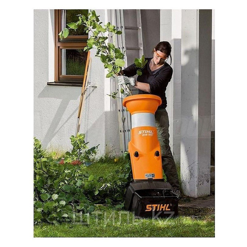 Измельчитель STIHL GHE 150 L (2,5 кВт | 220В | 35 мм) электрический садовый - фото 2 - id-p99927701