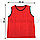 Накидка майка для футбола манишка GF00160 (размер L) красная, фото 2