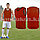 Накидка майка для футбола манишка GF00160 (размер L) красная, фото 7