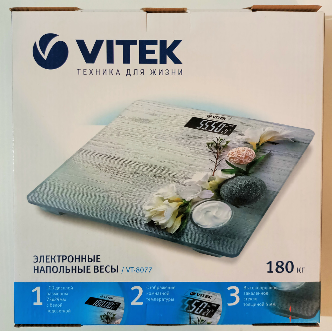 Весы электронные напольные VITEK VT-8083 - фото 3 - id-p99927999