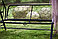 Качели садовые 3-х местные Сиена серый с1116, фото 4