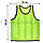 Накидка майка для футбола манишка GF00159 (размер L) в полоску зеленая, фото 2