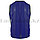 Накидка майка для футбола манишка GF00159 (размер L) в полоску синяя, фото 6