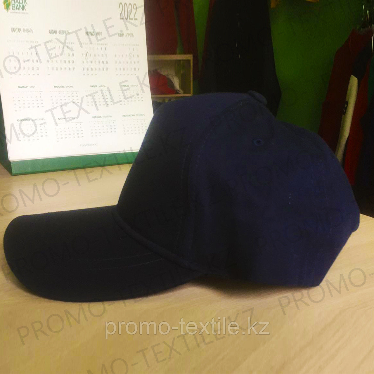 Темно-синие кепки под нанесение логотипа | Бейсболка темносинего цвета - фото 2 - id-p76244576