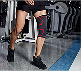 Ортопедический бандаж на коленный сустав, наколенник для спорта и фитнеса., фото 3