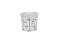 Одноразовые мерные стаканчики для смешивания краски со шкалой JP 385 мл