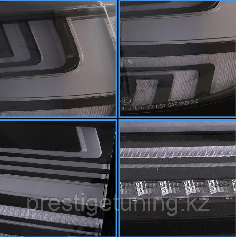 Задние фонари на Lexus RX 2009-15 дизайн 2021 VLAND (SMOKE) - фото 4 - id-p99937495