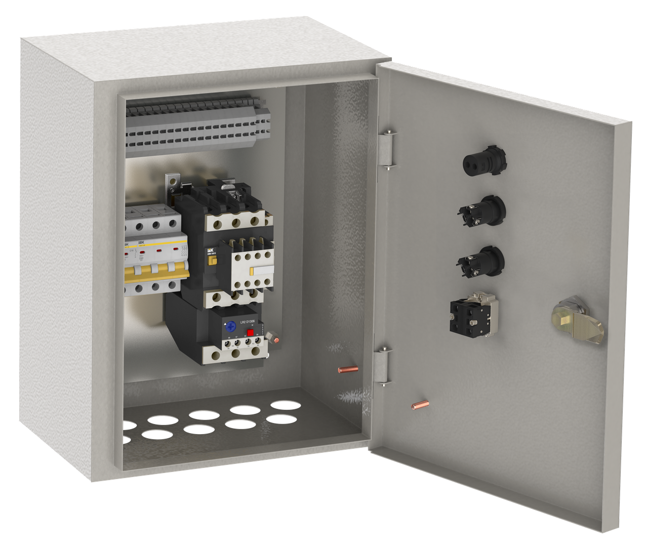 Ящик управления Я5111-3274 нереверсивный 1 фидер автоматический выключатель на каждый фидер с переключателем - фото 1 - id-p99937497