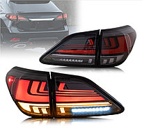 Задние фонари на Lexus RX 2009-15 дизайн 2021 VLAND (RED)