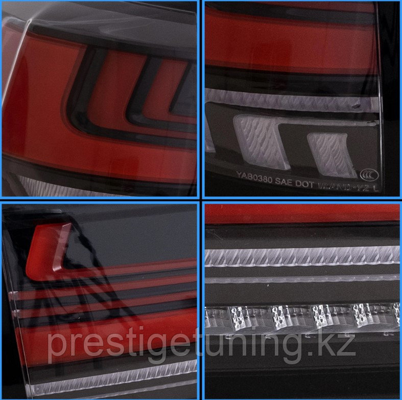 Задние фонари на Lexus RX 2009-15 дизайн 2021 VLAND (RED) - фото 2 - id-p99937563