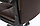Кресло рабочее Duglas, тёмно-коричневый 58х97(107)х59 см, фото 3