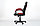 Кресло рабочее Max, черный, красный 63х108х69 см, фото 3