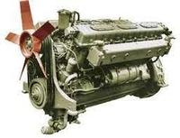 Дизельный двигатель 1Д12 с консервации в комплекте со стартером и генератором (не эксплуатировался)