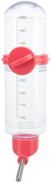 Trixie прозрачная Поилка пластиковая с винтом для крепления, 500 мл - фото 3 - id-p99950665