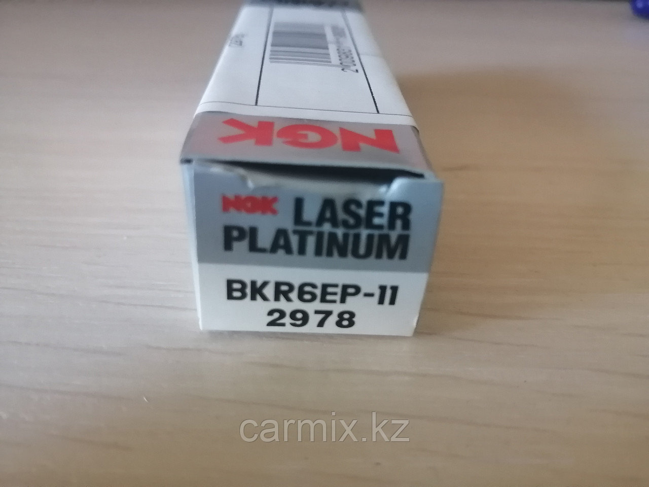 BKR6EP-11, Свеча зажигания на MITSUBISHI MONTERO SPORT K96W, NGK, MADE IN JAPAN, 2978, LASER PLATINUM - фото 2 - id-p99950646