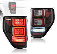 Задние фонари на Ford F150 2008-14 тюнинг VLAND (Красный цвет)