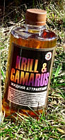 Ароматизатор жидкий Аттрактант для прикормочной смеси KRILL & GAMARUS 500мл PRIKORMI23 96459 Россия