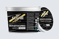 Паста для сахарной депиляции черная с шунгитом, SUGAR LIFE , плотная 700 гр
