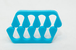 Разделители для пальцев, голубые, пенопропилен, 8 мм, 1 пара, фото 4