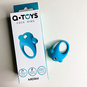 Эрекционное виброкольцо Cock Ring Merm от A-Toys by Toyfa