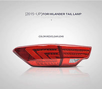 Задние фонари на Highlander 2014-2020 дизайн BMW VLAND (Красный цвет)