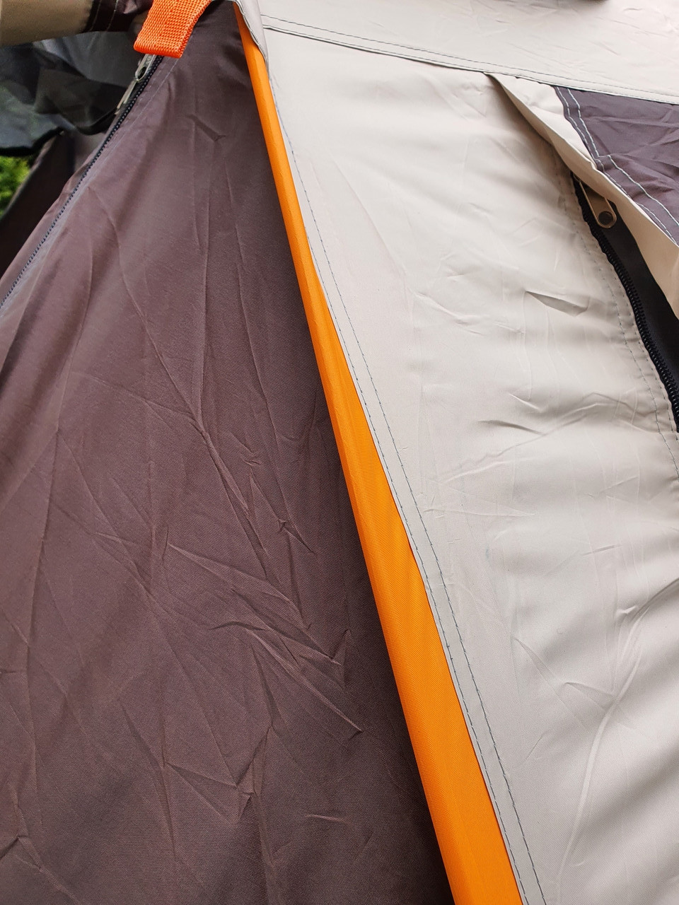 Палатка туристическая JJ-008 коричневая - фото 4 - id-p99980538