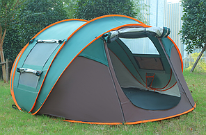 Палатка туристическая JJ-009 зелёная