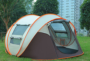 Палатка туристическая JJ-009 коричневая