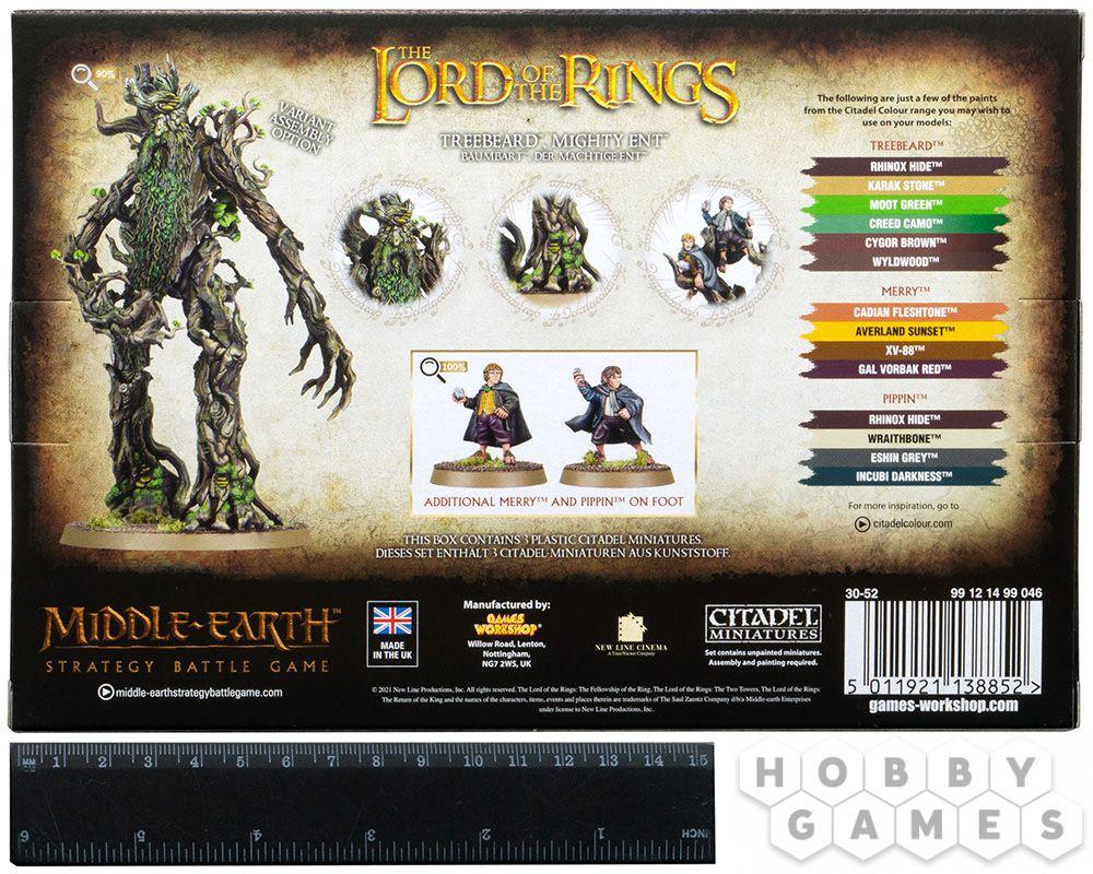 Коробка с миниатюрами The Lord of the Rings: Treebeard Mighty Ent - фото 2 - id-p99978780