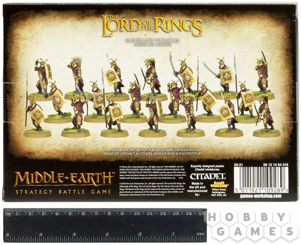 Коробка с миниатюрами The Lord of the Rings: Easterling Warriors - фото 2 - id-p99978779