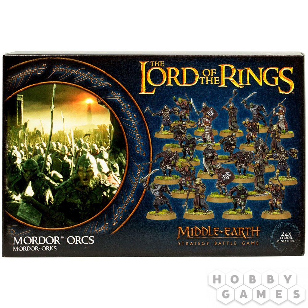 Коробка с миниатюрами The Lord of the Rings: Mordor Orcs