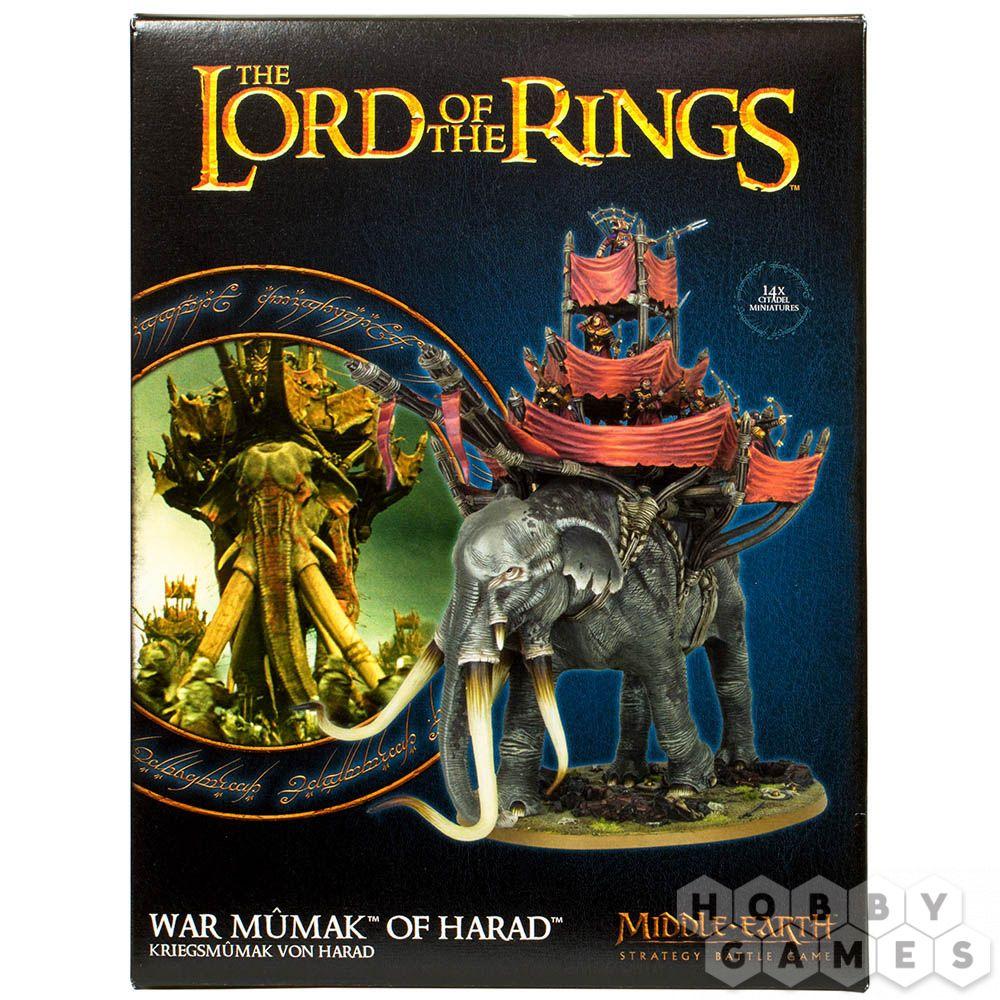 Коробка с миниатюрами The Lord of the Rings: War Mumak of Harad, фото 1